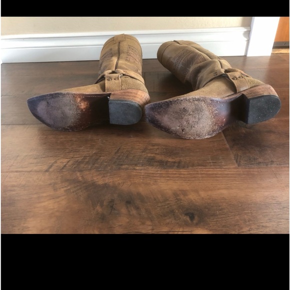 Junky gypsy “She who is Brave” western cowgirl harness boot boho harley RTL $425 - Picture 6 of 12